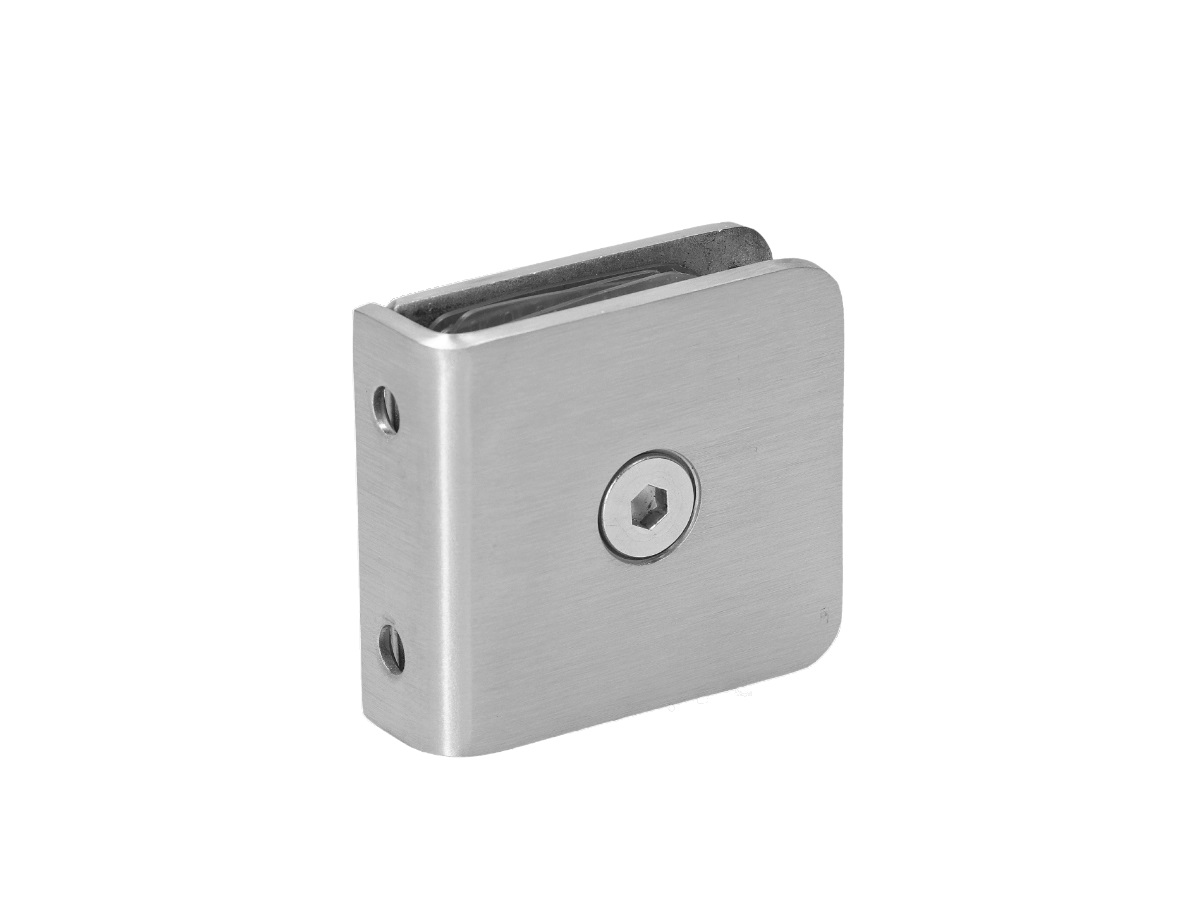 Svorka skla medzi stenu a sklo, sklo 8 - 10 mm, AISI 304