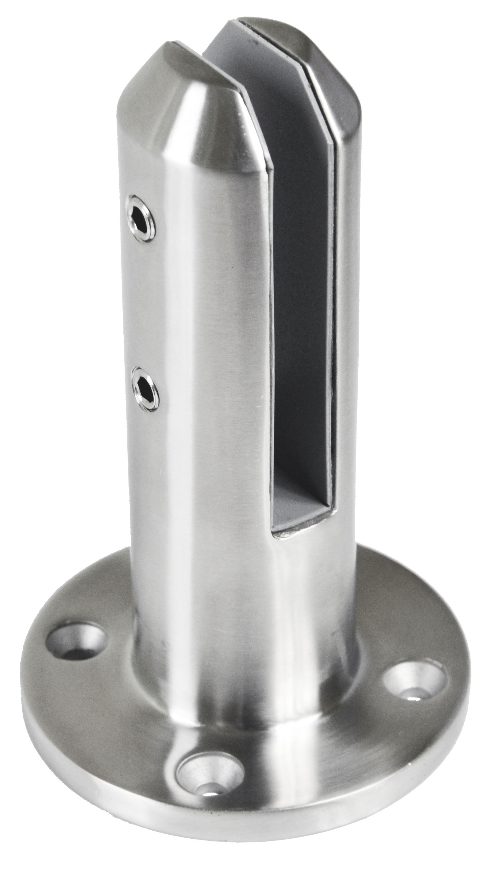 Vrchné kotvenie pre sklo 12,76 mm, brúsená AISI 316