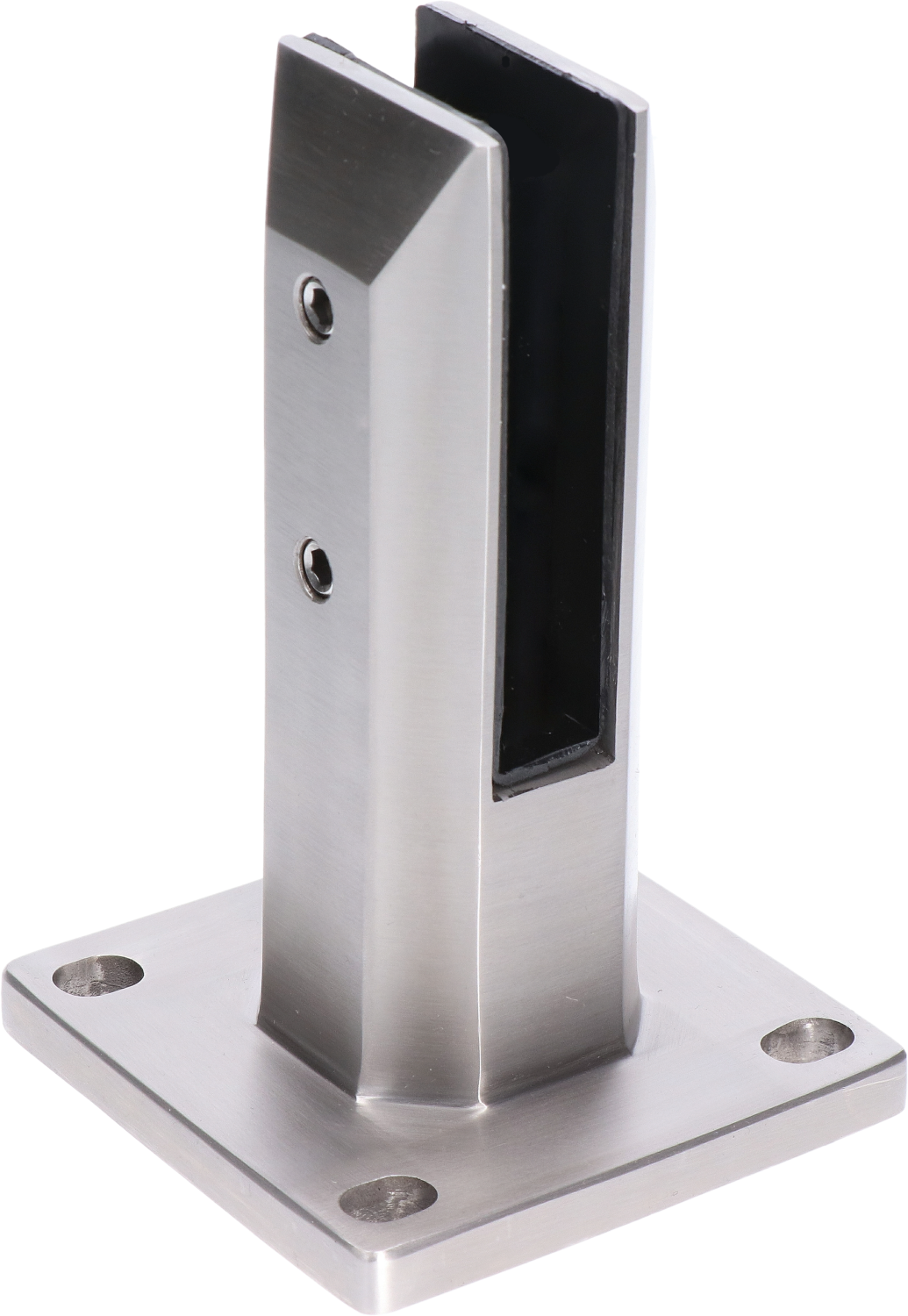 Vrchné kotvenie pre výplň 13,52 - 17,52 mm, brúsená AISI 316