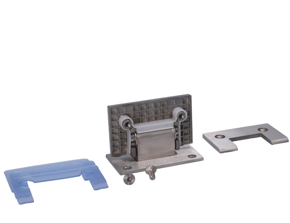 Závesna dverový systém medzi stenu a sklo, AISI 304