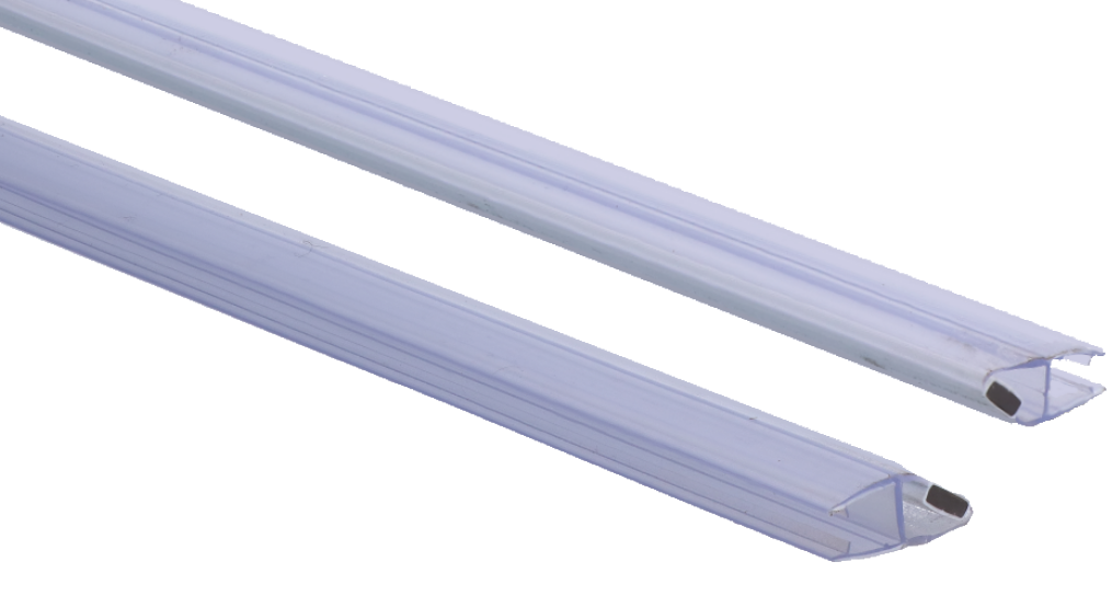 Plastové tesnenia magnetické, 180°, L = 2200 mm