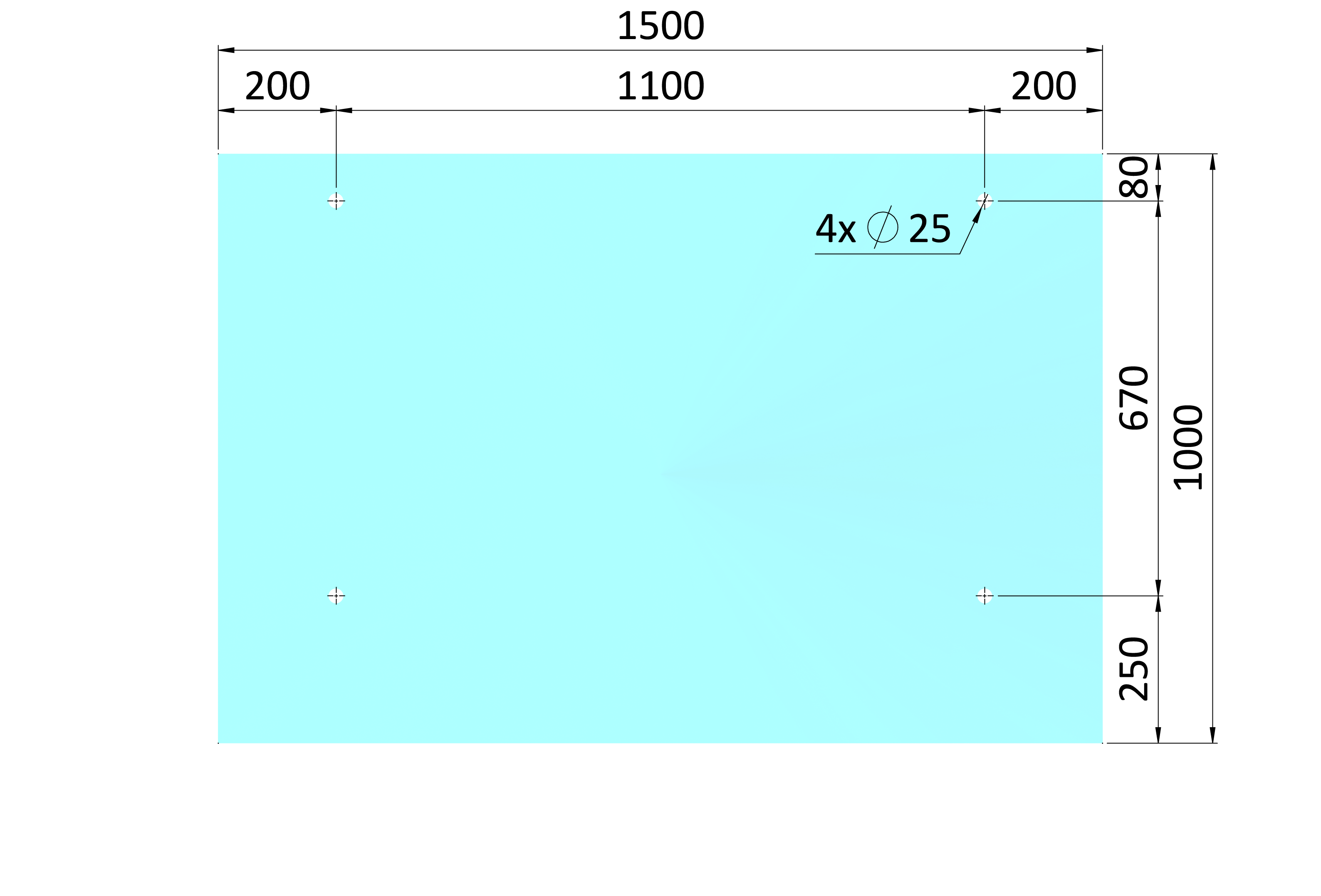 Transparentné ESG/VSG sklo, 1000 x 1500 x 12,76 mm
