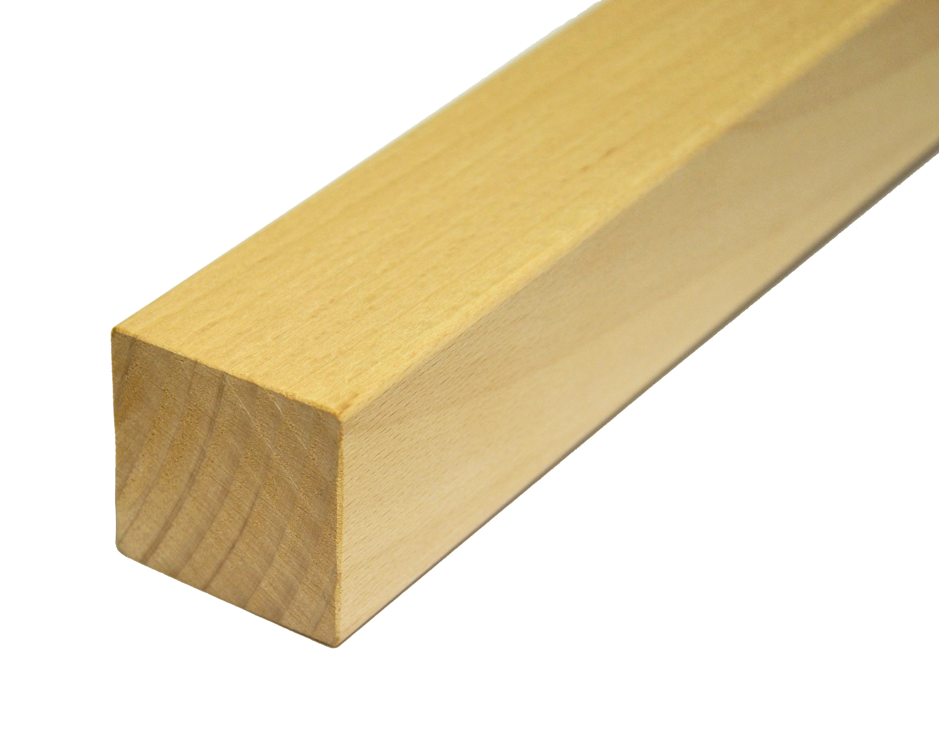 Drevený profil 40 x 40 x 2500 mm, buk, brúsený bez náteru