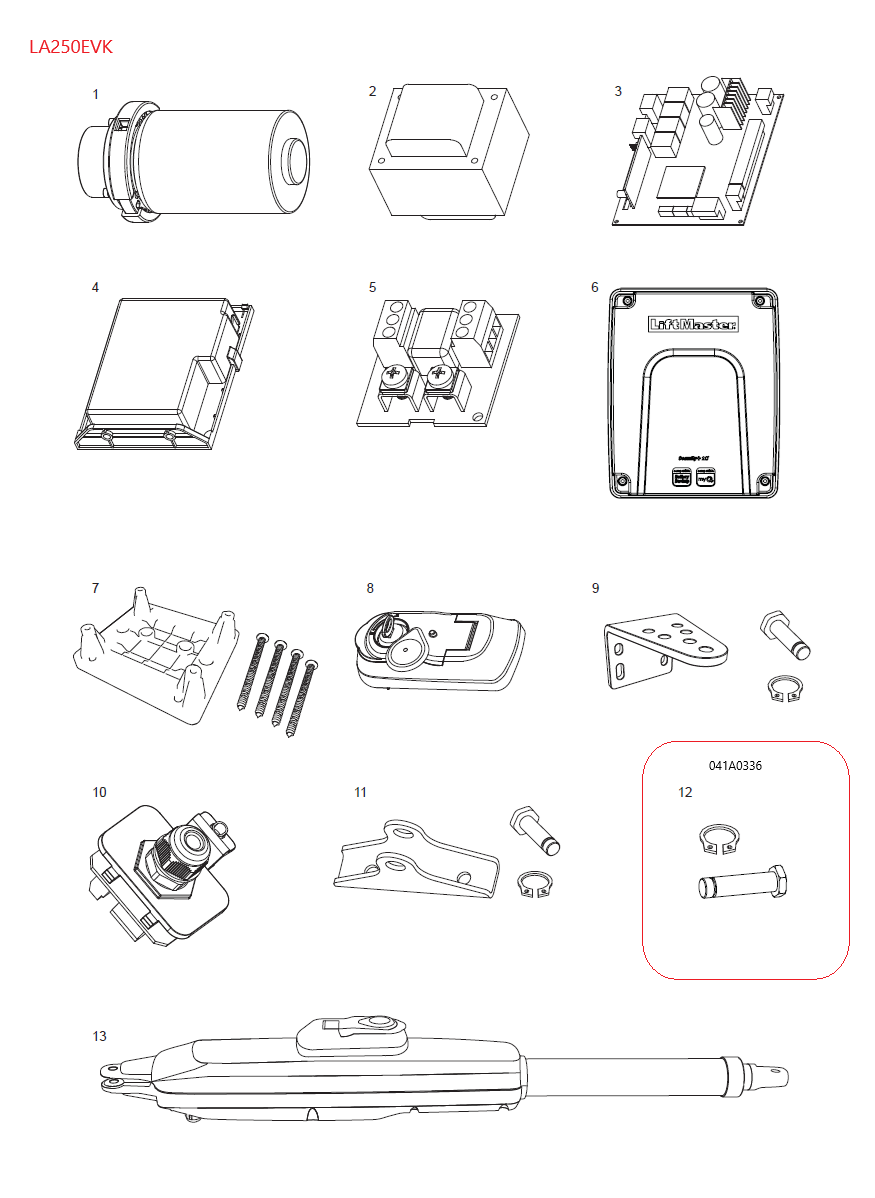 041A0336 zaisťovací čap s poistným krúžkom