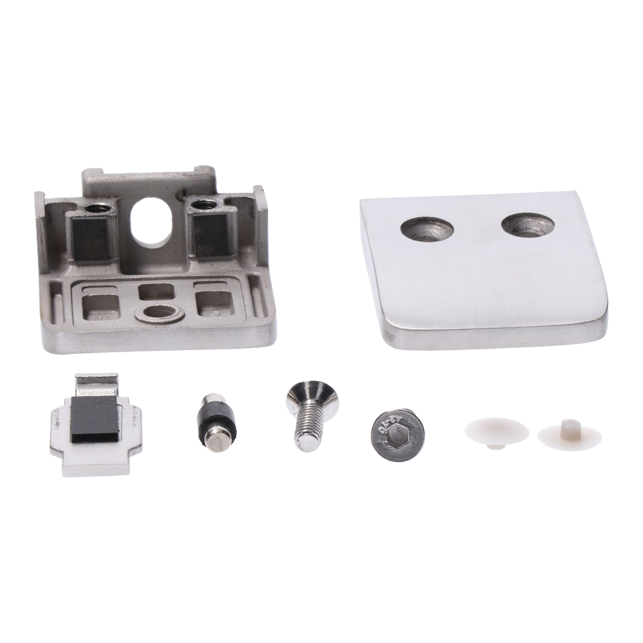 Svorka na trubku ø 48,3 mm, sklo 8 - 12,76 mm, AISI 304