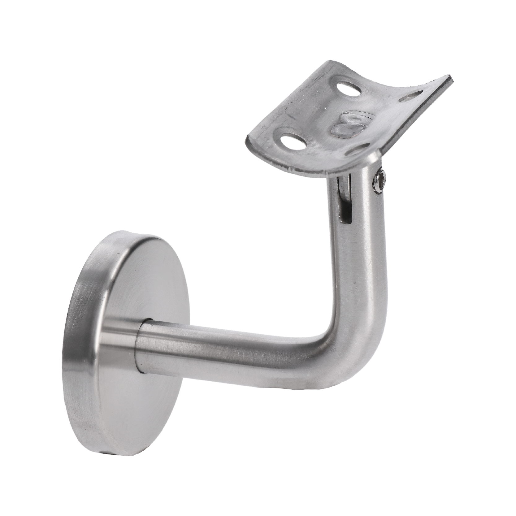 Držiak madla ø 42,4 mm, nastaviteľný, brúsená AISI 304