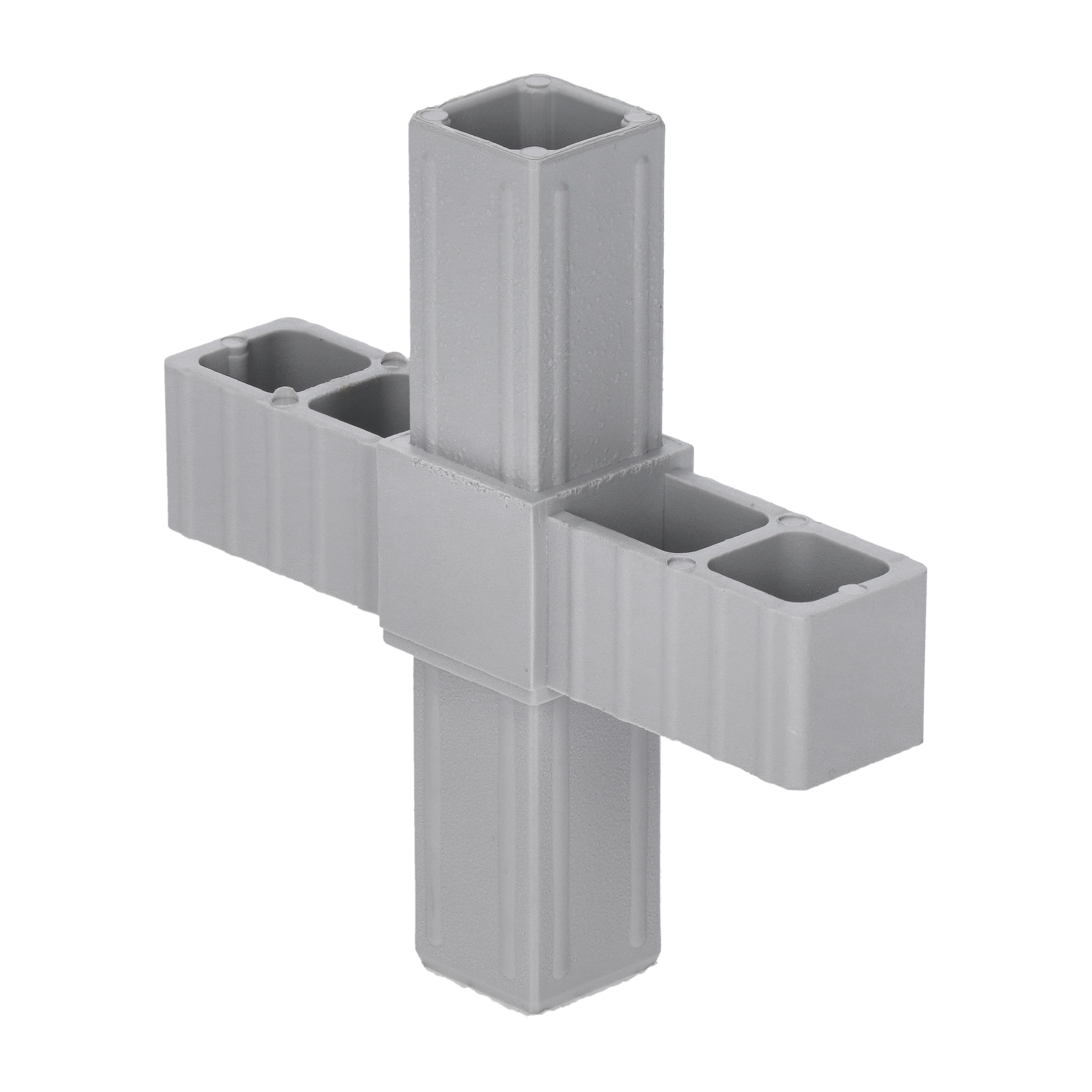 Plastová spojka - kríž do profilu 30 x 30 x 2 mm