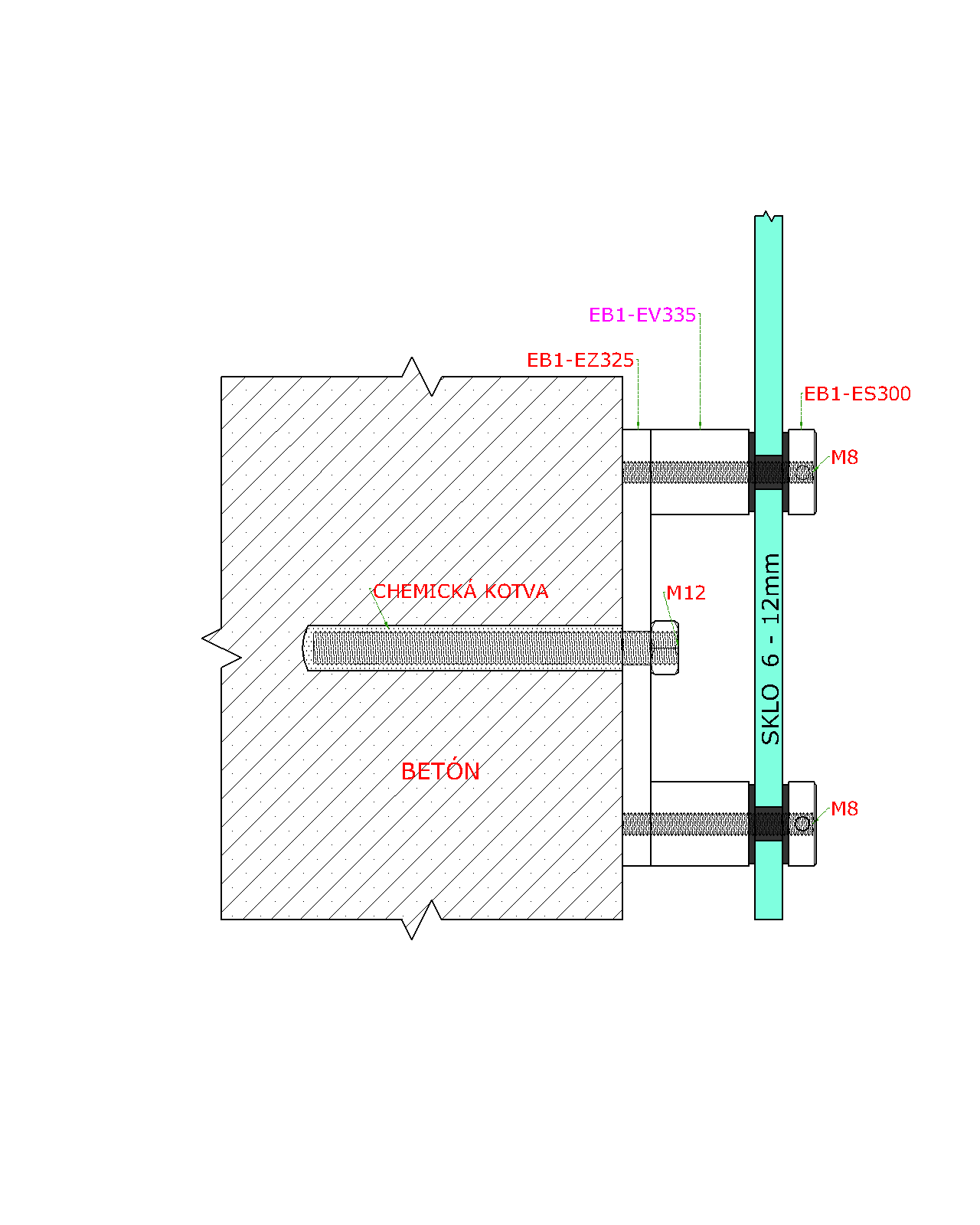 Prechod na vymedzenie vzdialenosti, ø 30 mm, AISI 304