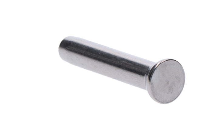 Lepiaci úchyt pre lanko ø 4 mm, brúsená nerez AISI 304