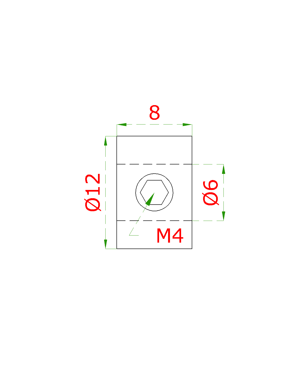 Úchyt pre lanko ø 4 - 5 mm, brúsená nerez AISI 304