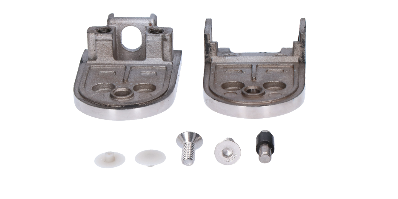 Svorka na trubku ø 42,4 mm, sklo 6 - 10,76 mm, AISI 304