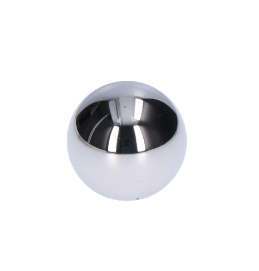 Guľa koncová ø 25 mm na trubku ø 12 mm, leštená AISI 304