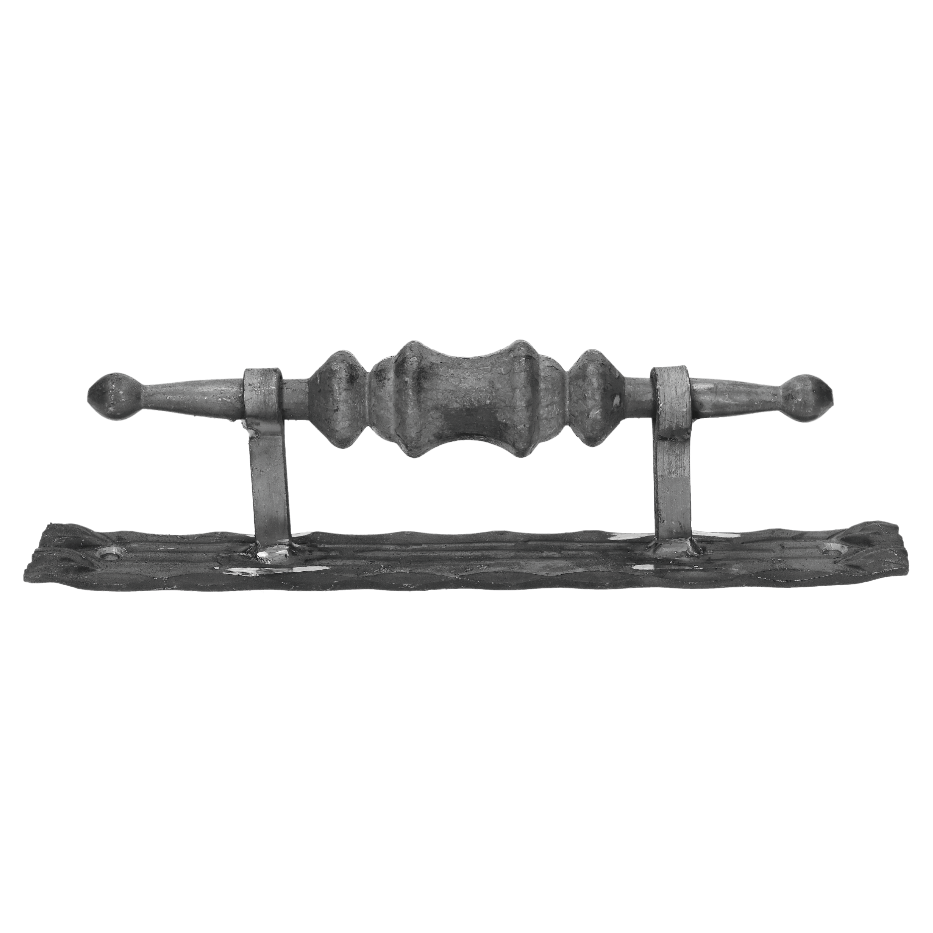 Úchyt kovaný 280 x 90 mm, odsadenie 61 mm, bez úpravy