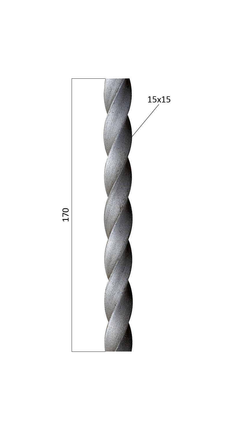Tyč 12 x 12 x 1000 mm