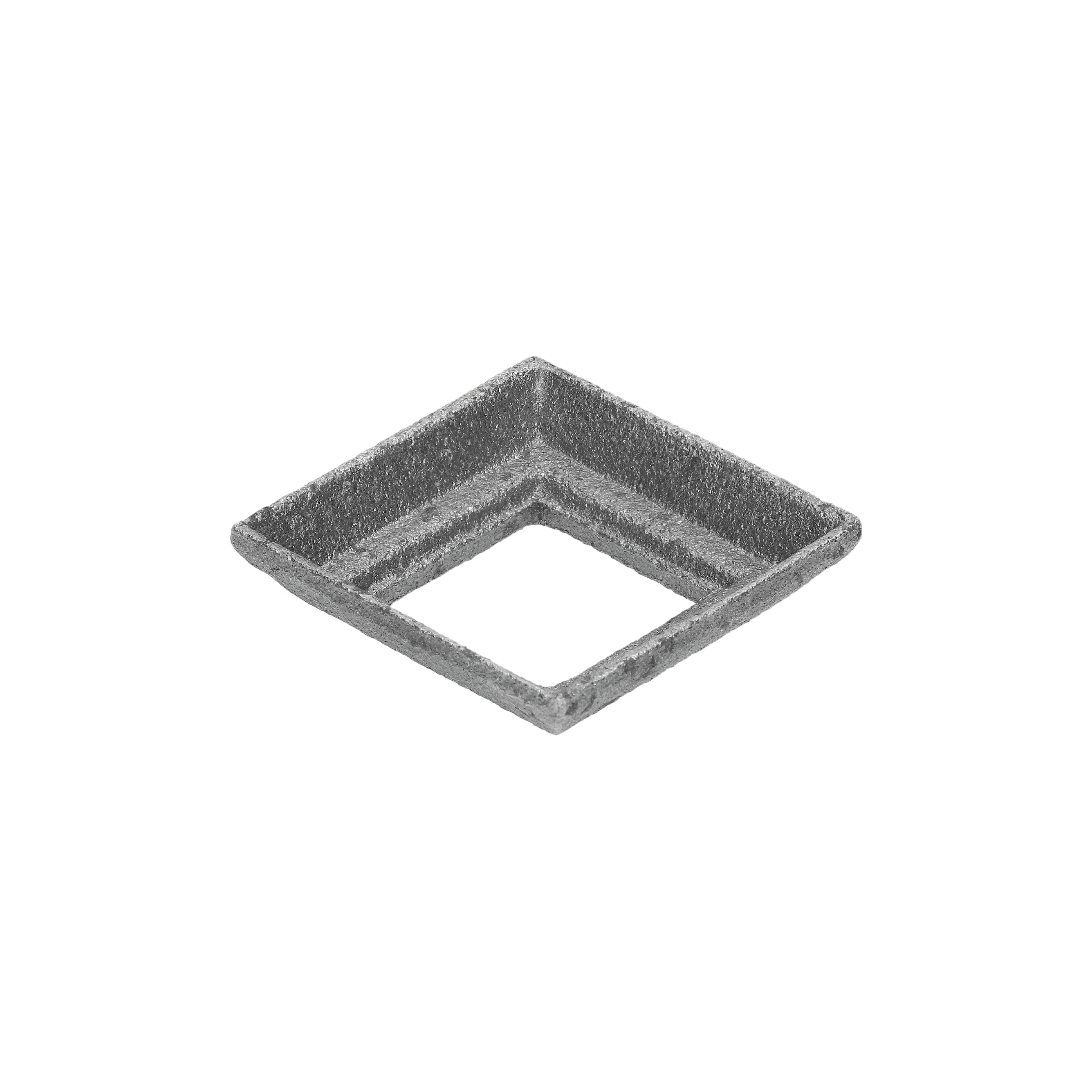 Krytka 62 x 62 x 16 mm s otvorom 31 x 31 mm, odliatok