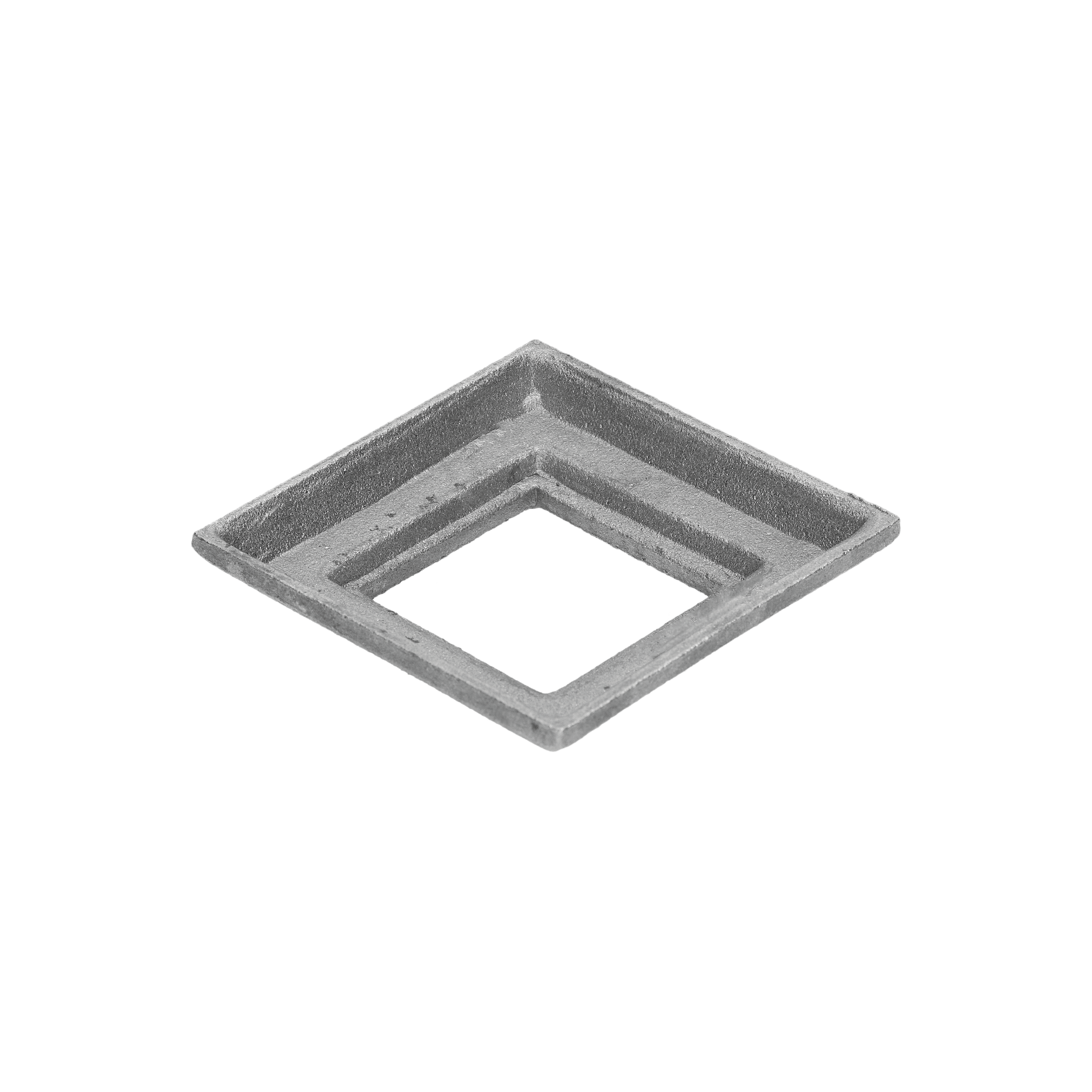 Krytka 80 x 80 x 17 mm s otvorom 41 x 41 mm, odliatok