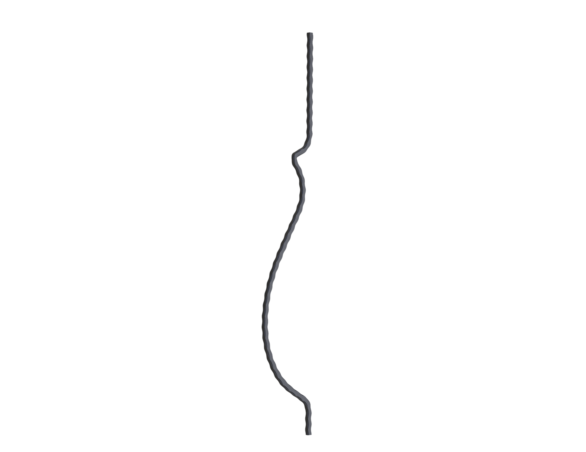 Tyč 12 x 12 mm, 1000 x 160 mm