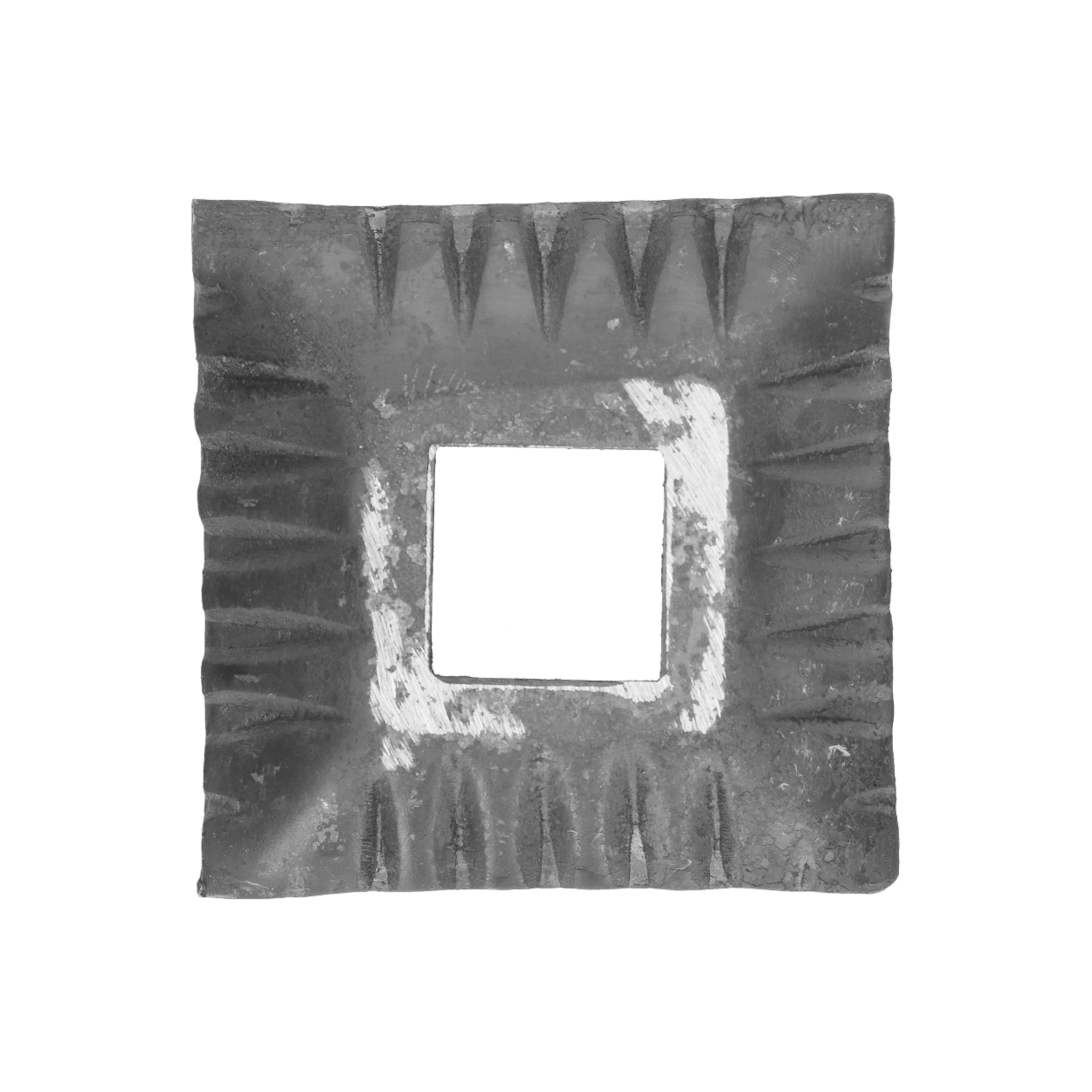 DOPREDAJ krytka 80 x 80 x 16/4 mm, otvor 26 x 26 mm