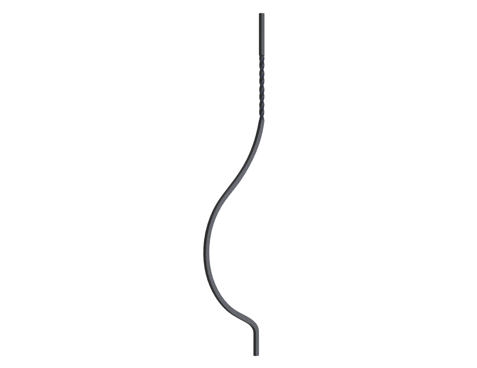 Tyč 12 x 12 mm, 1000 x 220 mm