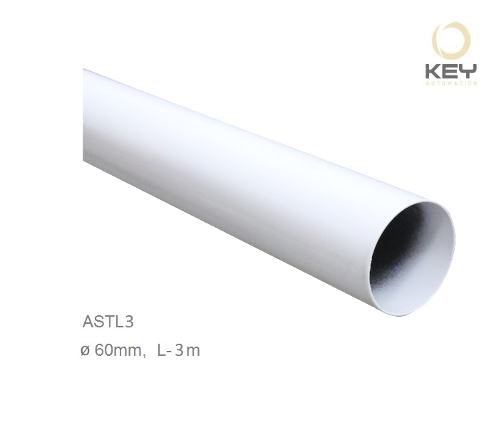 900AST3F Al rameno biele ø 60 x 3000 mm, pre závoru ALT324KF