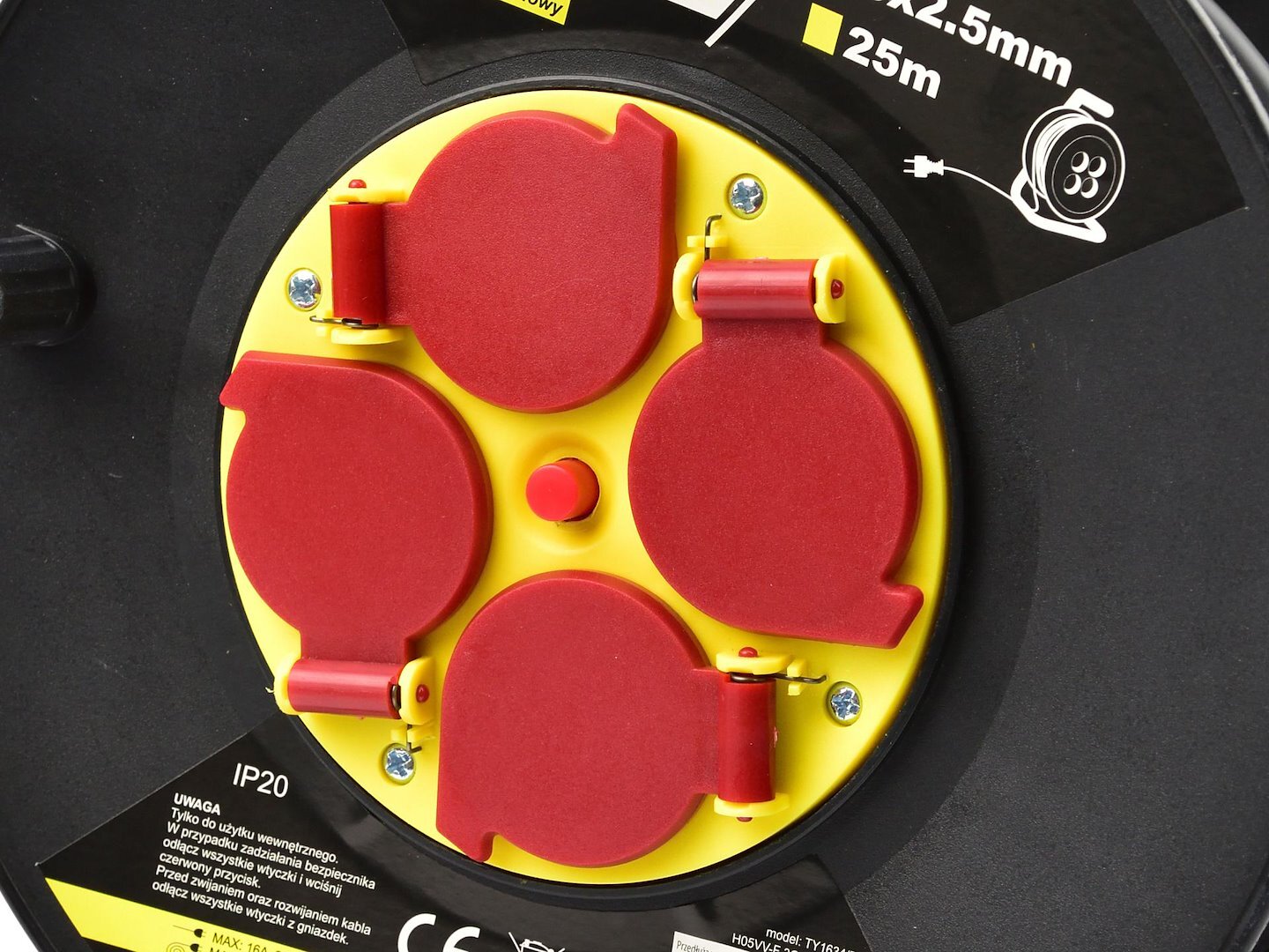 Bubnová predlžovačka 3 x 2,5 mm, 25 m