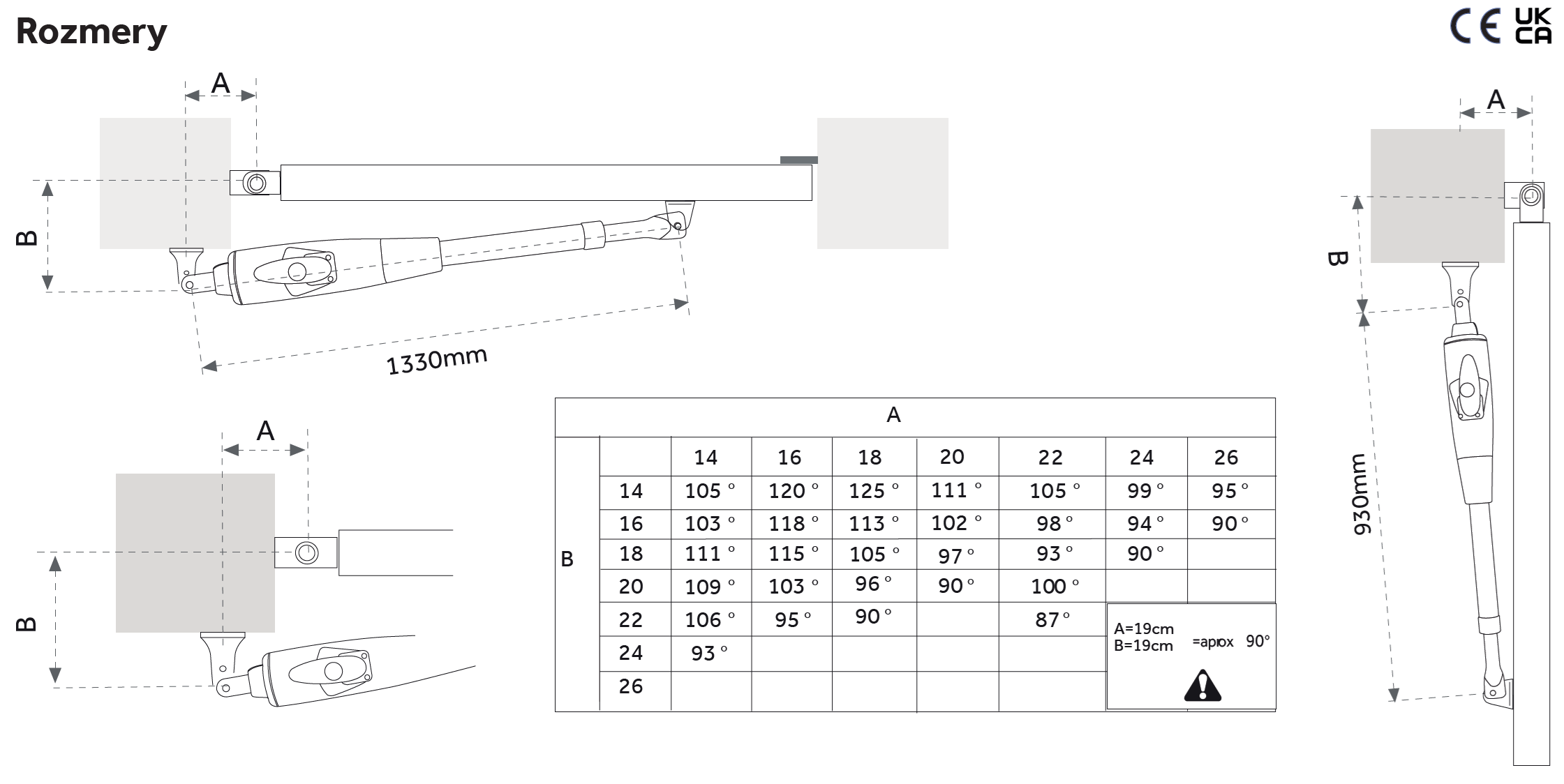 LiftMaster pohon pre krídlovú bránu do 5,5 m/krídlo