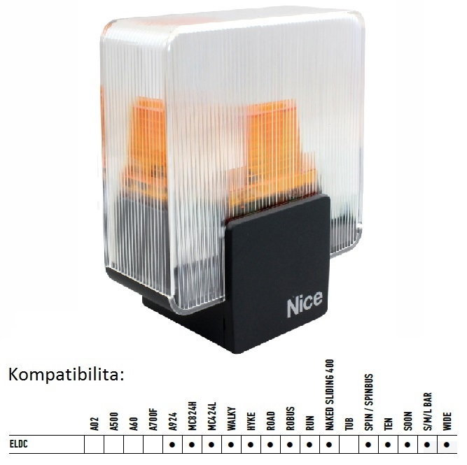 LED lampa ERA LIGHT, 12-36 V/DC s anténou 433 MHz