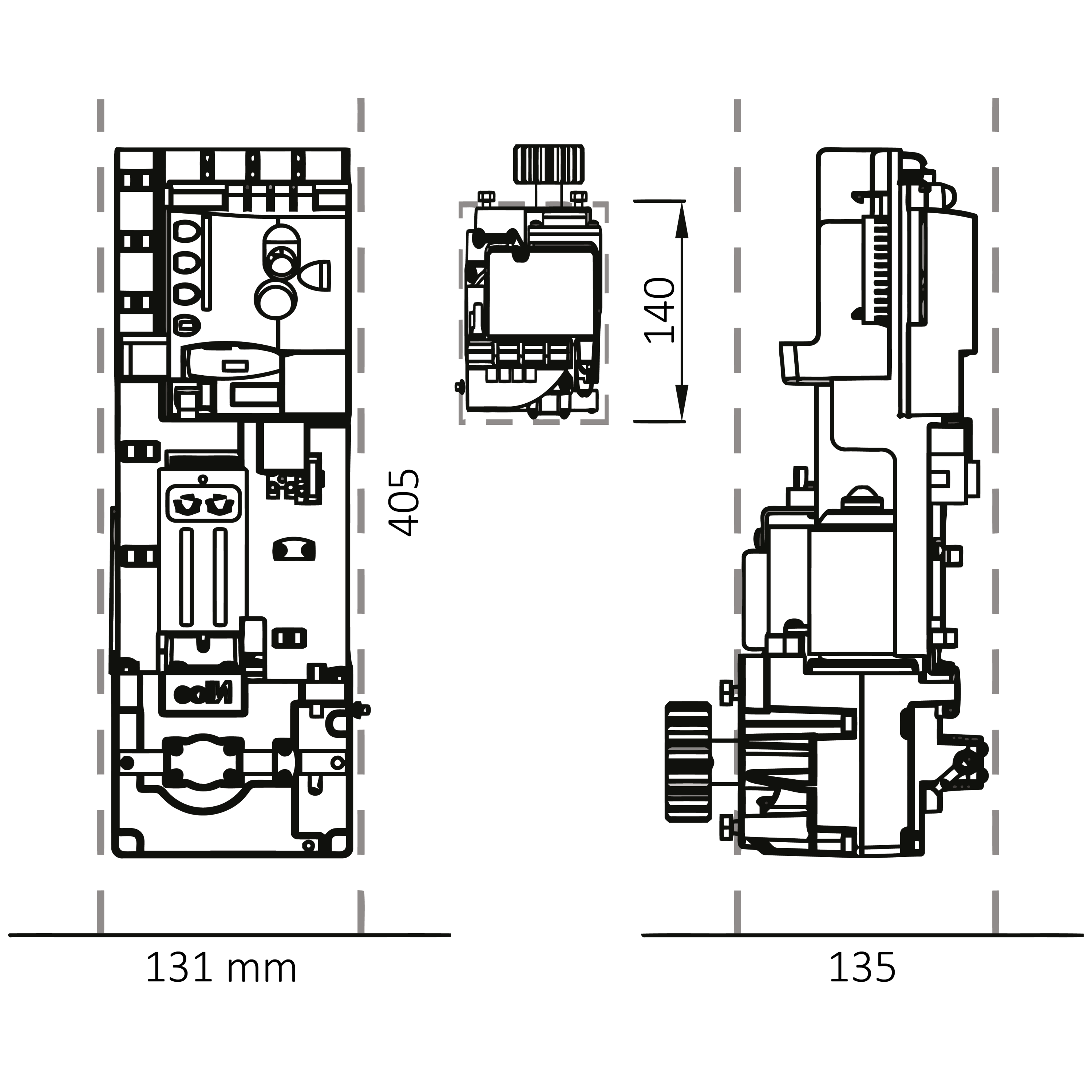 NAKED pohon pre posuvnú bránu do 400 kg