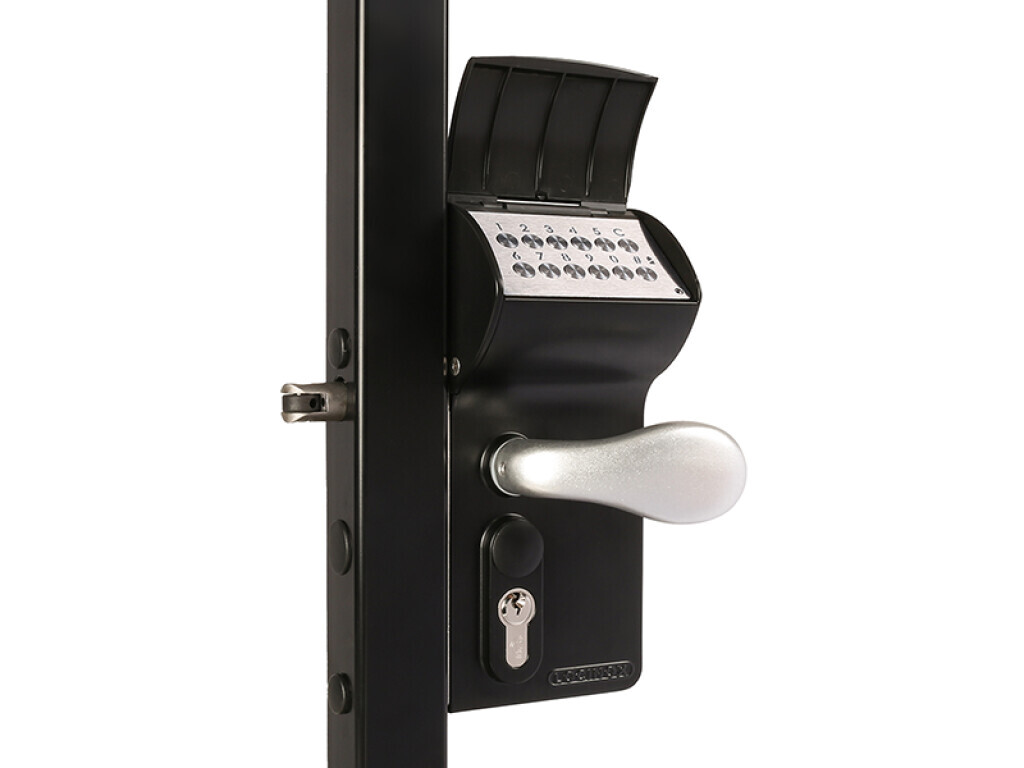 Elektronický kódový zámok pre profil 40 - 60 mm Locinox farba 9005