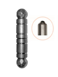 Záves ozdobný ø 30 x 146 mm s guličkou