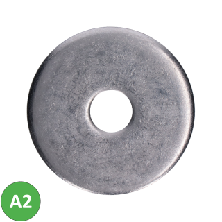 Nerezová podložka plochá ø 14 x 58 x 6 mm, DIN 1052/AISI 304