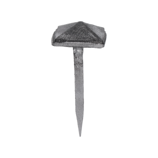 Kovaný klinec, hlavička 23 x 23 x 10 mm, hrot 3 x 2 x 34 mm