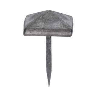 Kovaný klinec, hlavička 30 x 30 x 13 mm, hrot 3 x 2 x 34 mm