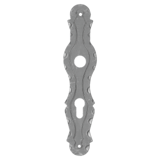 DOPREDAJ Štít s otvormi 260 x 57 mm, rozteč 90 mm, otvor ø 19 mm