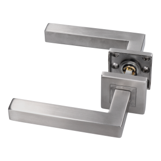 Kľučka, L = 130 mm, brúsená nerez AISI 304