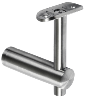 Držiak madla ø 42,4 mm ploché uchytenie, brúsená AISI 304
