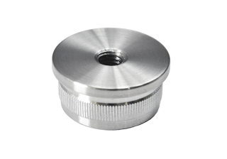 Spodok držiaka madla, M8 na trubku ø 33,7 mm, AISI 304