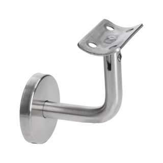 Držiak madla ø 42,4 mm, nastaviteľný, brúsená AISI 304