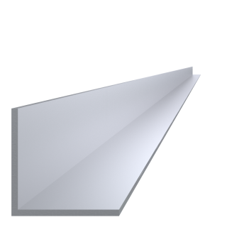 L profil 50 x 50 x 3 x 6000 mm, Al, bez povrchovej úpravy