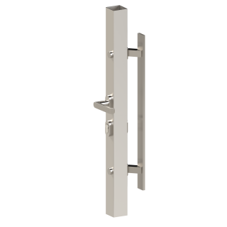 Madlo 45° a kľučka pravá, L = 600 mm, AISI 304