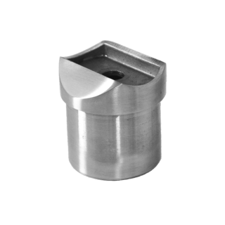 Držiak na trubku ø 42,4 mm, pre madlo ø 42,4 mm, AISI 304