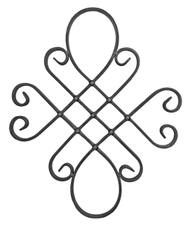 Ornament 400 x 410 mm, profil 16 x 8 mm
