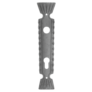 Štít s otvormi 260 x 56 mm, rozteč 90 mm, otvor ø 20 mm