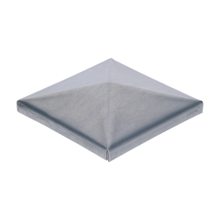 Strieška plechová, pozink, 100 x 100 x 1,5 mm