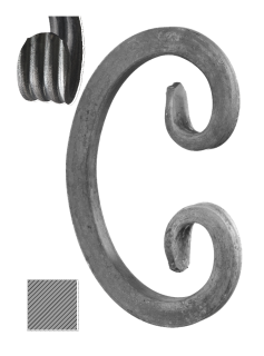 Céčko 120 x 80 mm, 12 x 12 mm