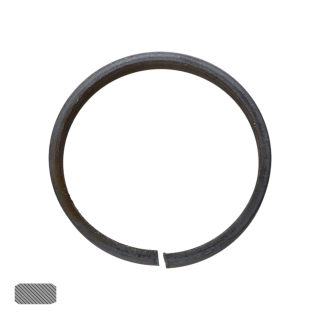 Kruh ø 120 mm, 12 x 6 mm, zdobený