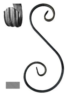 Esko 250 x 115 x 70 mm, 12 x 6 mm, široké rozkutie