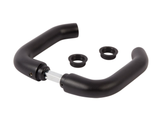 LOCINOX® 3006B kľučka, eloxovaný hliník, čierna