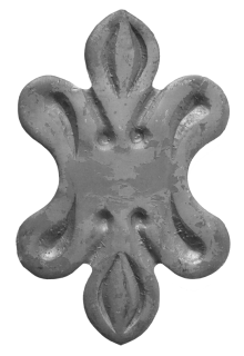 Pätka kovaná 160 x 103 x 6 mm