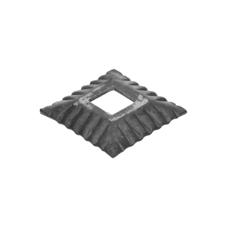 DOPREDAJ krytka 80 x 80 x 16/4 mm, otvor 26 x 26 mm